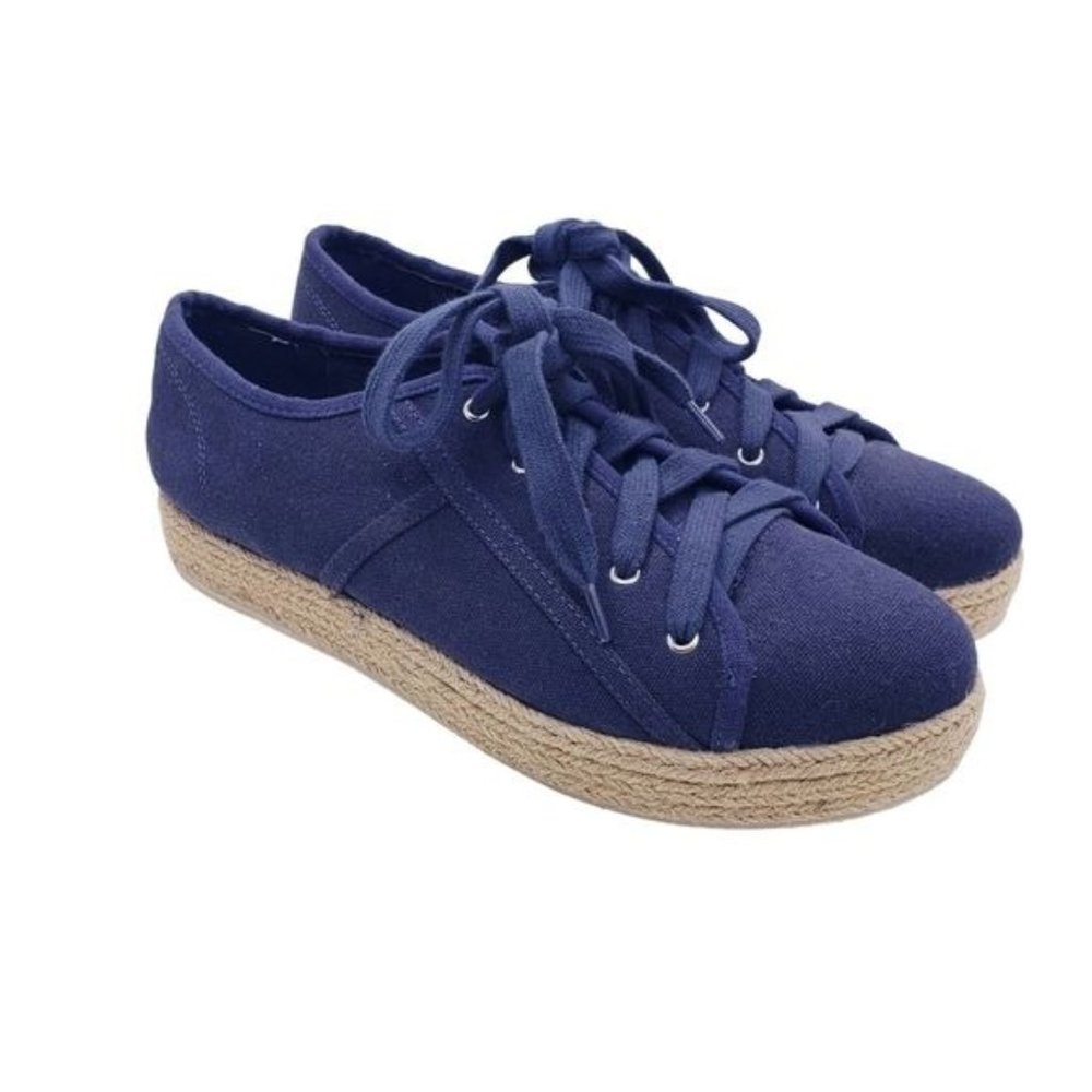 Abound Navy Blue Canvas Sneakers